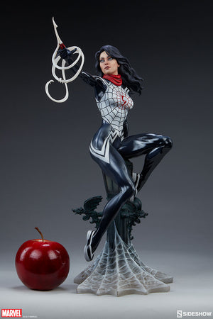 Marvel Sideshow Collectibles Spider-Man Silk Artist Statue