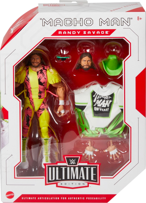 WWE Wrestling Ultimate Edition Macho Man Randy Savage Action Figure