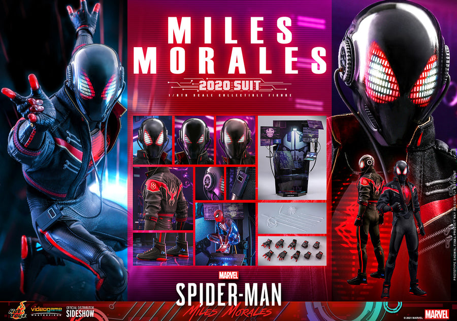 Marvel Hot Toys Spider-Man Miles Morales 2020 Suit 1:6 Scale Action Figure VGM49