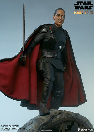 Star Wars Sideshow Collectibles Mandalorian Moff Gideon Premium Format 1:4 Scale Statue