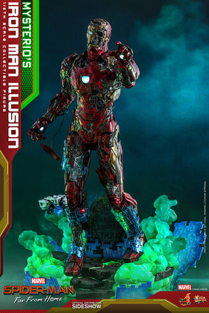 Marvel Hot Toys Spider-Man Far From Home Mysterios Iron Man Illusion 1:6 Scale Action Figure MMS580