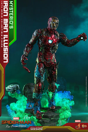 Marvel Hot Toys Spider-Man Far From Home Mysterios Iron Man Illusion 1:6 Scale Action Figure MMS580