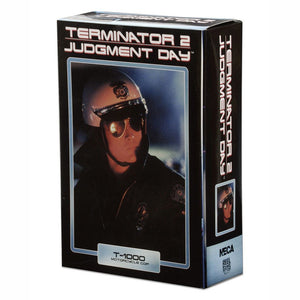 Terminator Neca T2 Ultimate T-1000 Motorcycle Cop Action Figure