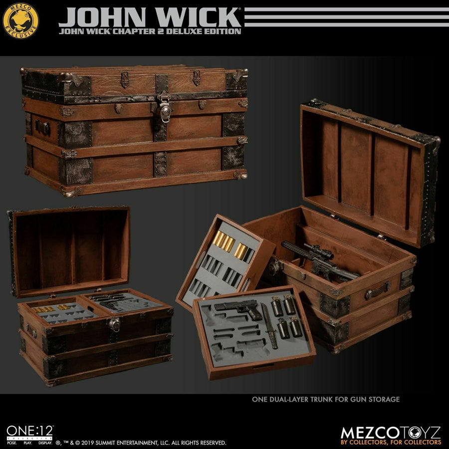 John Wick Mezco Exclusive Deluxe Edition John Wick 2 One:12 Scale Action Figure