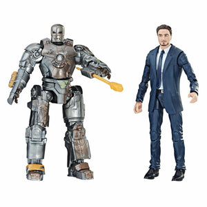 Marvel Legends Studios 10th Anniversary Tony Stark & Iron Man Mark I Action Figure 2 Pack