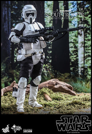 Star Wars Hot Toys Return Of The Jedi Scout Trooper 1:6 Scale Action Figure MMS611