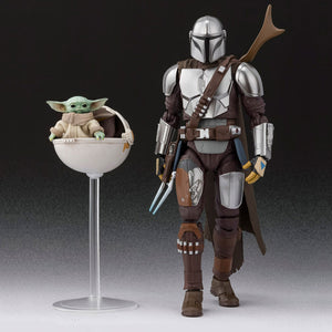 Star Wars Bandai SH Figuarts The Mandalorian Beskar Armor & The Child Action Figure