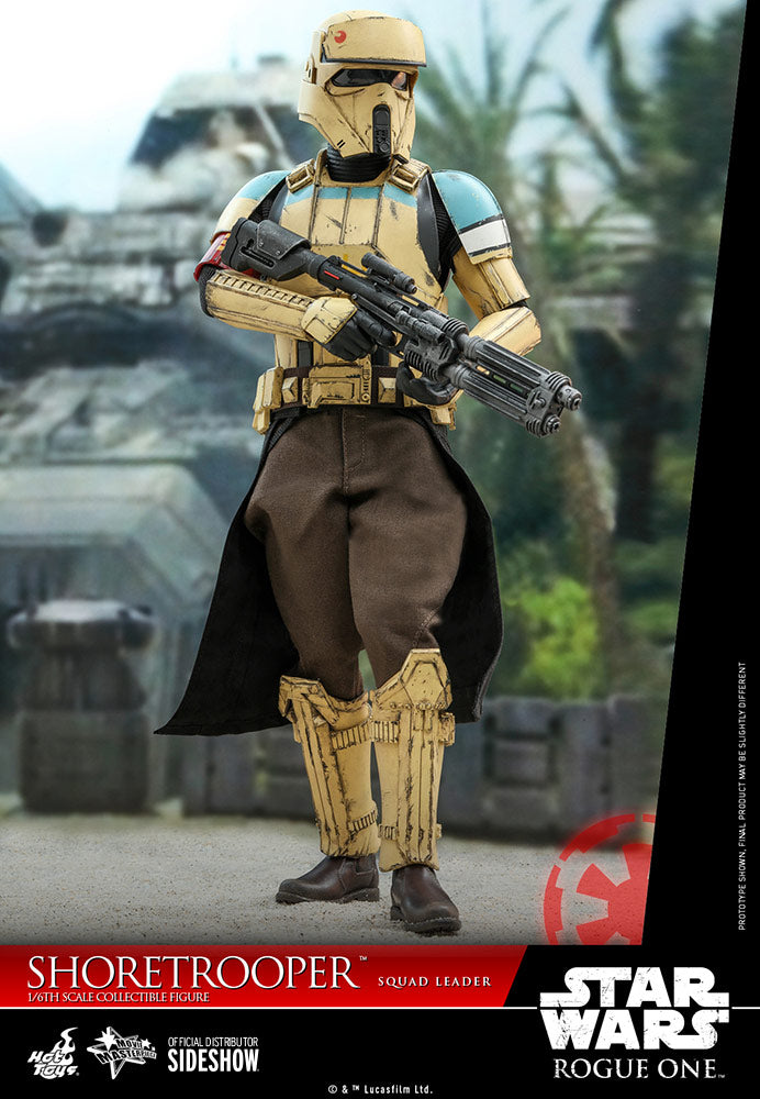 Star Wars Hot Toys Rogue One Shoretrooper Squad Leader 1:6 Scale Action Figure MMS592