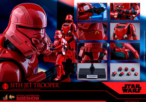 Star Wars Hot Toys Rise of Skywalker Sith Jet Trooper 1:6 Scale Action Figure MMS562