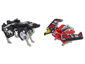 Transformers Siege War For Cybertron Micromaster Ravage & Laserbeak Action Figure