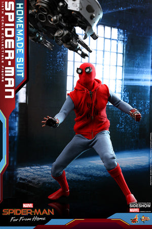 Marvel Hot Toys Spider-Man Far From Home Homemade Suit 1:6 Scale Action Figure MMS552