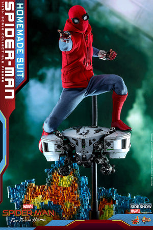 Marvel Hot Toys Spider-Man Far From Home Homemade Suit 1:6 Scale Action Figure MMS552
