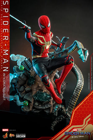 Marvel Hot Toys Spider-Man No Way Home Integrated Suit 1:6 Scale Action Figure MMS623 Pre-Order