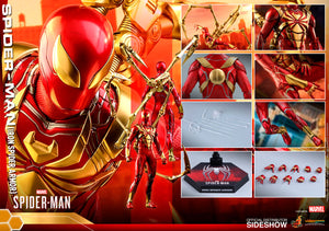 Marvel Hot Toys Spider-Man Iron Spider Armor 1:6 Scale Action Figure VGM38