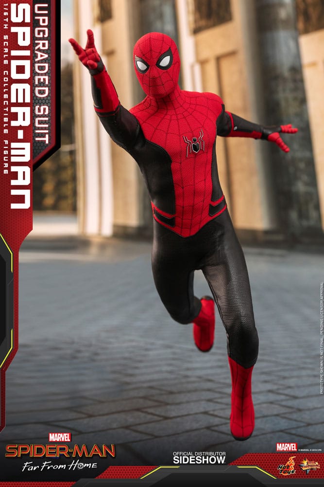 Marvel Hot Toys Spider-Man Far From Home Upgraded Suit 1:6 Scale Action Figure MMS542
