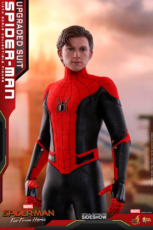 Marvel Hot Toys Spider-Man Far From Home Upgraded Suit 1:6 Scale Action Figure MMS542
