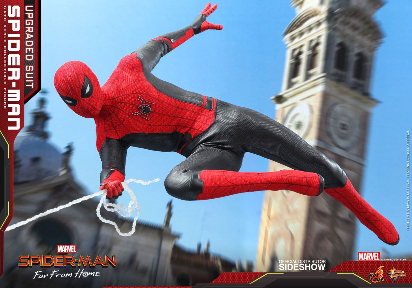 Marvel Hot Toys Spider-Man Far From Home Upgraded Suit 1:6 Scale