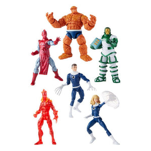Marvel Legends Vintage Fantastic Four Set of Six Action Figures