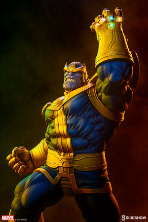 Marvel Sideshow Collectibles Avengers Assemble Thanos Classic Statue