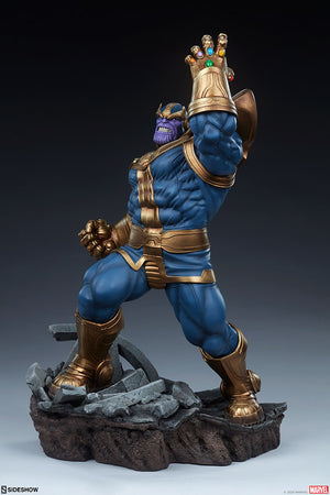 Marvel Sideshow Collectibles Avengers Assemble Thanos Modern Statue