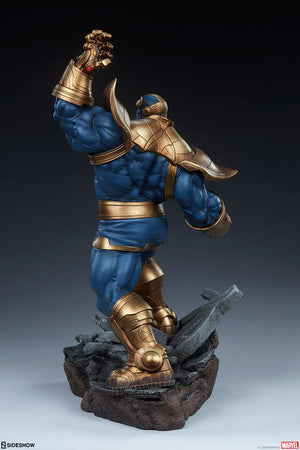 Marvel Sideshow Collectibles Avengers Assemble Thanos Modern Statue