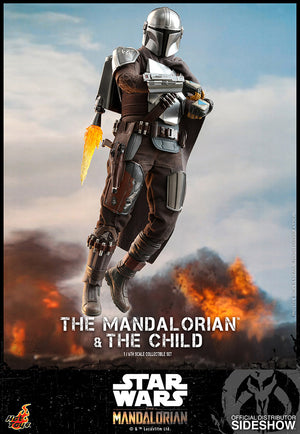 Star Wars Hot Toys The Mandalorian & The Child 1:6 Scale Action Figure TMS014
