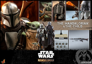 Star Wars Hot Toys The Mandalorian & The Child 1:6 Scale Action Figure TMS014