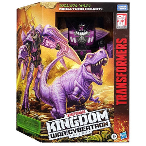 Transformers Kingdom War For Cybertron Leader T-Rex Megatron Action Figure