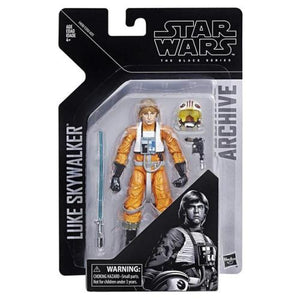 Damaged Packaging Star Wars Black Series Archive Luke X-Wing Pilot Action Figure