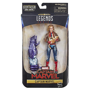 Damaged Packaging Marvel Legends Captain Marvel Series Captain Marvel w/ Jacket Action Figure