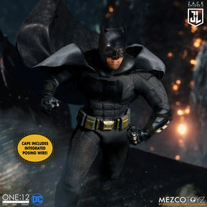 DC Mezco Deluxe Steel Box Justice League Batman Superman & Flash One:12 Scale Action Figure Coming Soon