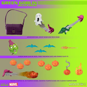 Marvel Mezco Deluxe Spider-Man Green Goblin One:12 Scale Action Figure Coming Soon